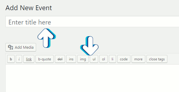 add new event add new event